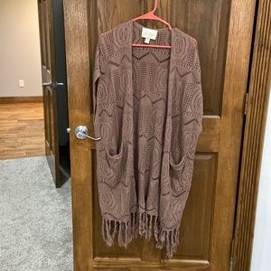 Woman’s cardigan vest